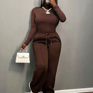 Elegant Brown Women's Jumpsuit